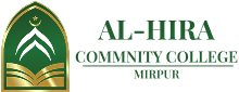 AL-HIRA COMMUNITY COLLEGE MIRPUR Logo